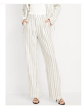 Old Navy Linen Blend Taylor Wide-Leg Trouser